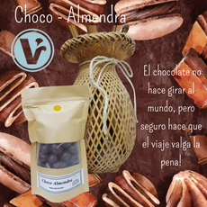 Choco-Almendras  100% Natural ¨República Orgánica"