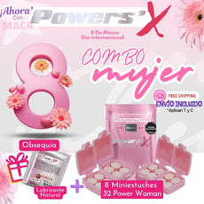 Power Woman Combo 8 (32 Pastillas Power sx Mujer +Obsequio Lubricante) Envío Incluido*Aplican Tyc*