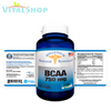 **BCAA Aminoácidos 750 Mg x 120 Softgels Natural System**