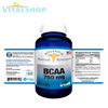 BCAA Aminoácidos 750 Mg x 120 Softgels "Natural System" (R)