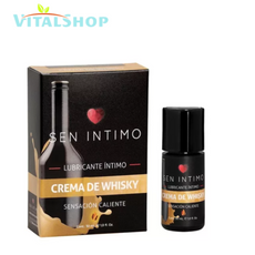 LUBRICANTE a base de agua; Crema de Whisky "SEN ÍNTIMO"