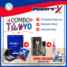 **COMBO Power ¡TÚ y YO! - 24 pastillas + Retardante + Lubricante + *¡Envío Incluido! *Aplican TyC
