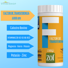 **FACTOR DE TRANSFERENCIA DE ZOI x 1.000 gr