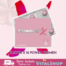 **"Power Sex Blister Women"- 10 Tabletas ¡Envío Incluido!*Aplican TyC*