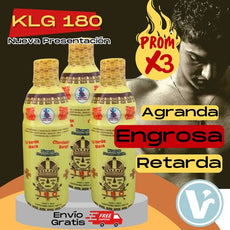 PROMO X 3 (KLG 180 JARABE X 500ML - AGRANDADOR Y RETARDANTE SEXUAL-(Enano pichon) Envíos Gratis¡¡¡