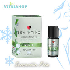 Lubricante Sen Intimo Edición Especial Sensación fria- Menta- x 30 ml