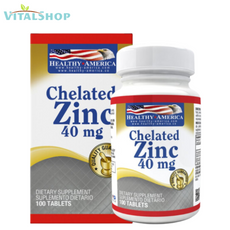 **Chelated Zinc 40 mg x 100 Tab. "Healthy"