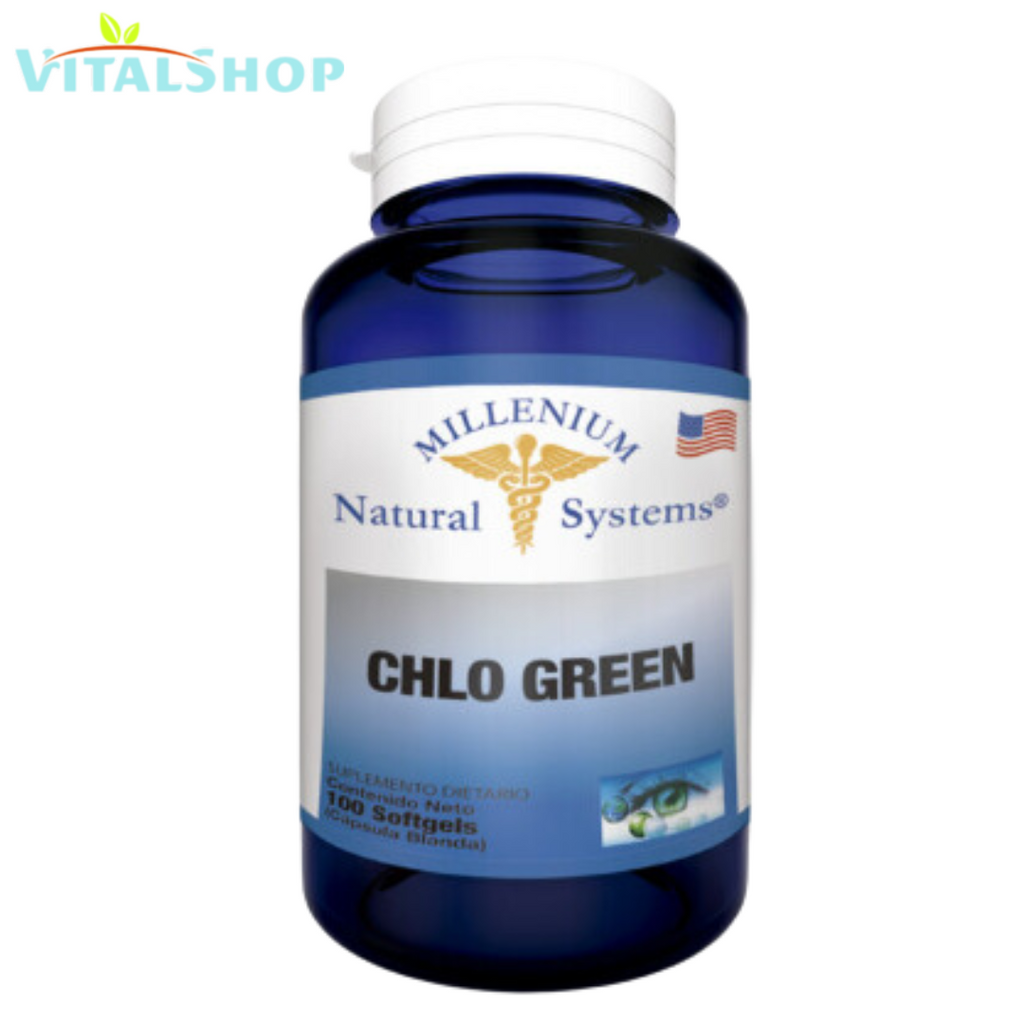 CHLO GREEN X100 Cápsulas blandas "Natural System" (R)