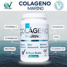 **Colágeno Marino Essential Vitamins x 750 g - ¡Sin azúcar añadida!*Envío incluido*Aplican tyc