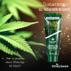 **Gel Masajeador Relajante X240 mL**