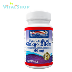 Ginkgo Biloba 60mg X60/X100 Softgels "Healthy"