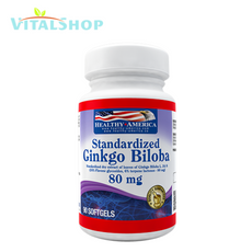 Ginkgo Biloba 80 mg  X60 X90 Softgels "Healthy"
