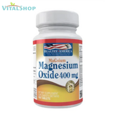 **Oxido de Magnesio 400mg  X100 tabletas "Healthy"**
