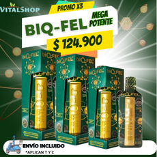 NUEVO PROMO X3 "biQ-FEL X500 ML""  Envío Incluido APLICAN T&C