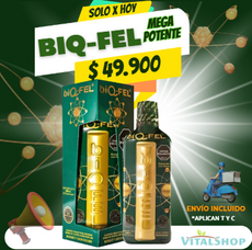NUEVO: "biQ-FEL X500 ML""  Envío Incluido APLICAN T&C