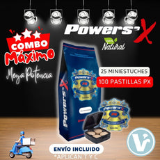 **!Nuevo¡ Power Sex COMBO MÁXIMO: (25 Mini estuches 100 Pastillas) ¡Envío incluido!*Aplican tyc**