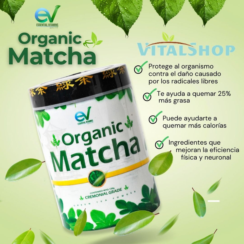 TE MATCHA ORGANICO 100% NATURAL – VitalShop Colombia