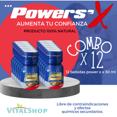 **¡PROMO X12! POWERS’X PERSONAL LÍQUIDO X30ML**