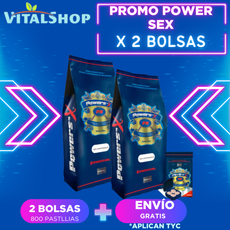 **𝙎Ú𝙋𝙀𝙍 𝙋𝙍𝙊𝙈𝙊; Dos Bolsas de ¡¡¡Power Sex Bolsa X 400 comprimidos!!! Envío Gratis**