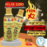 PROMO X 2 (KLG 180 JARABE X 500ML - AGRANDADOR Y RETARDANTE SEXUAL-(Enano pichon) Envíos Gratis¡¡¡