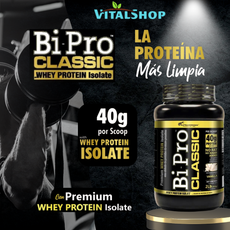 **PROTEÍNA BI-PRO CLASSIC 2 LIBRAS ¡Sin Azúcar Añadida!**