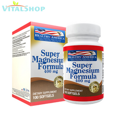 Súper Magnesio 400 Mg- 100 softgels "Healthy"