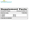 **L-CITRULLINE + L-ARGININE 650MG X60 Softgels "Natural System"**