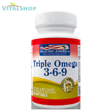 **Triple Omega 3-6-9  1200mg X60/X120 softgels " Healthy"**