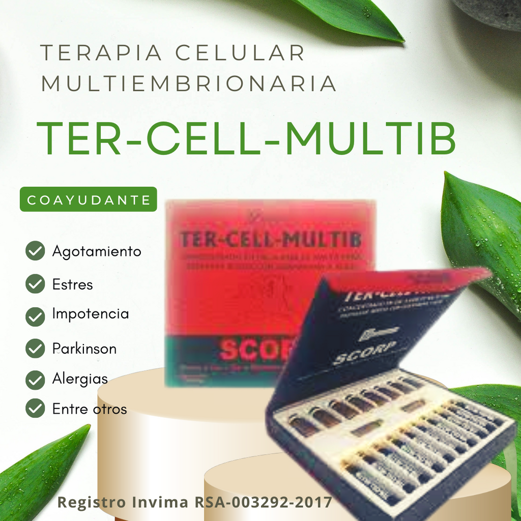 Terapia celular multiembrionaria – Ter Cell Multib Escorp