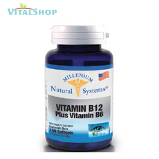 Vitamina B12 Plus+ B6 100 Softgels"Natural System"