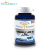 Vitamina E 400 IU + Zinc X60 Softgels "Natural System"