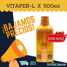 GOLD VITAFER-L X500 ML - ¡Envío Gratis!