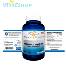 **Vitamina C 1.000mg + R.H - X 60/100 Softgels "Natural System"**