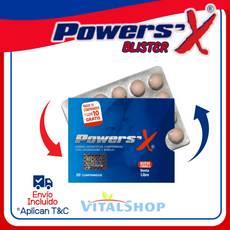 **Potencia y Energía BLISTER Power Sex 20 Tabletas ¡Envío Incluido!*Aplican T&C*