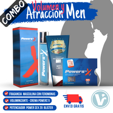 **COMBO VOLUMEN Y ATRACCIÓN POWER SEX Envío Gratis!**