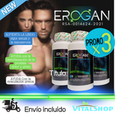**PROMO X 3 EROGAN X30 cáp. ¡Envío Incluido*Aplican T&C*