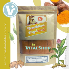 Cúrcuma Orgánica 100% Natural -250GR-500Gr-1000Gr