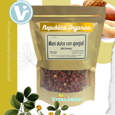 **Mani Dulce con ajonjolí  100% Natural**