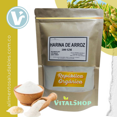 Harina de arroz (Integral )500Grs-1000 Grs República Orgánica