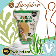 **LIPOFIBER ALGAS MARINAS x500g "Lipofiber" ENVIO INCLUIDO* Aplican T&C*