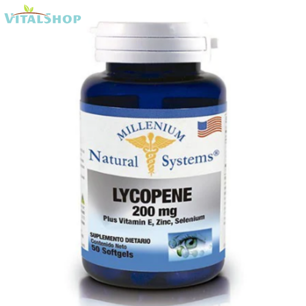 Lycopene 200Mg x 50/100 Softgels "Natural System"