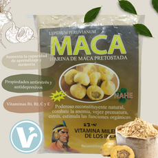 **Maca en polvo 400 Gr- Maca andina o Maca peruana**