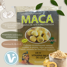 Maca en polvo 400 Gr- Maca andina o Maca peruana