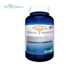 **Probióticos y Prebióticos x 60/120 CÁP. "Natural System"**