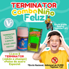 **TERMINATOR - Combo niño feliz- Eliminador de Piojos (2 jabones o champús + Peine de acero especial) Envío Gratis**