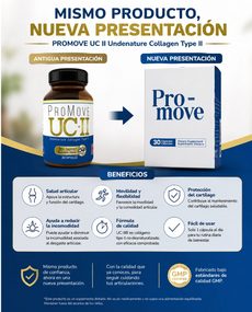**UCII PROMOVE UCII (UNDENATURED COLLAGEN TYPE II) X30 Cápsulas "Healthy"**