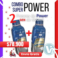 ¡PROMO X2! POWER SEX LÍQUIDO X500 ML ¡ENVÍO GRATIS!