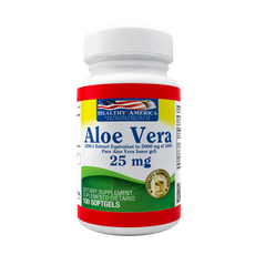 Aloe Vera 25 Mg X 100 Cáps. (Healthy América)