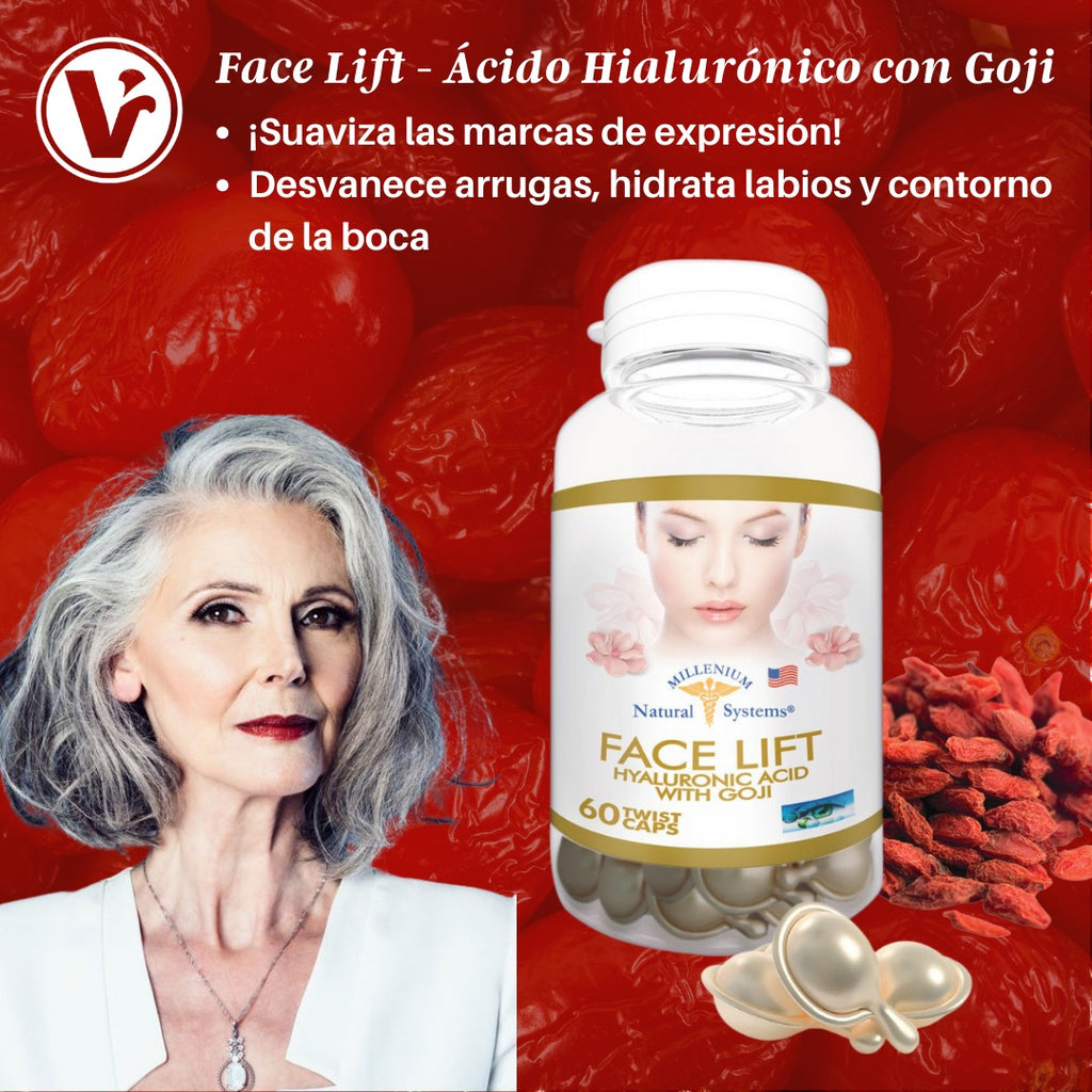 Face Lift con ácido Hyalurónico y Goji Caps "Natural System" (R)