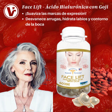 **Face Lift con ácido Hyalurónico y Goji Caps "Natural System"